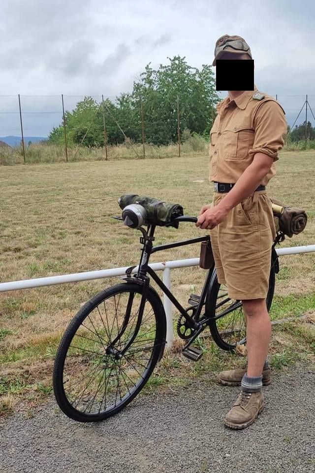 vojenský bicykel Truppenfahrrad